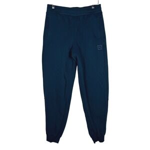 Puma Mens Fleece Jogger Sweatpants Dark Teal Blue 889288-06 Size Medium